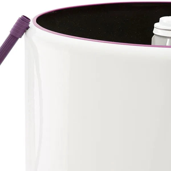 Lavadora 22kg Una tina Manual Redonda Rosa