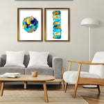 Cuadro de Oleo 120x120 cm 2pz
