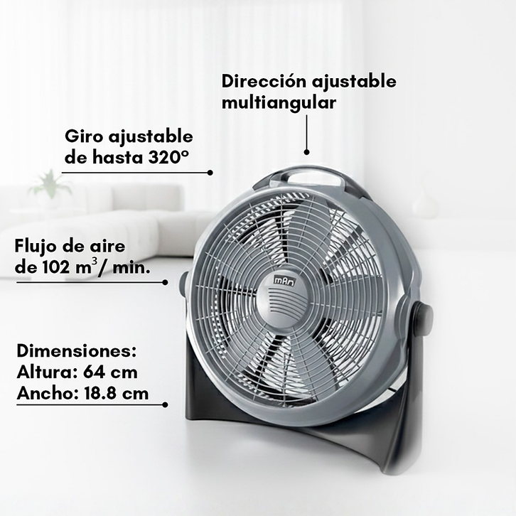 Ventilador de piso MOD. FREAL-2020