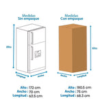 Refrigerador 14" Negro Hisense RT14N6BDX