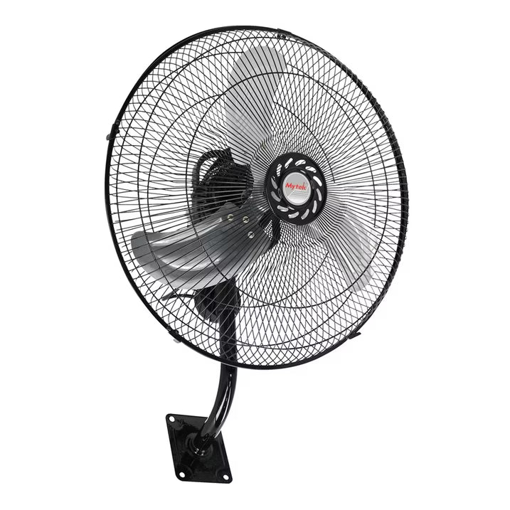 VENTILADOR PARED MYTEK 3420 20 PUL OSILATORIO 3 VEL negro