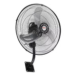 VENTILADOR PARED MYTEK 3420 20 PUL OSILATORIO 3 VEL negro