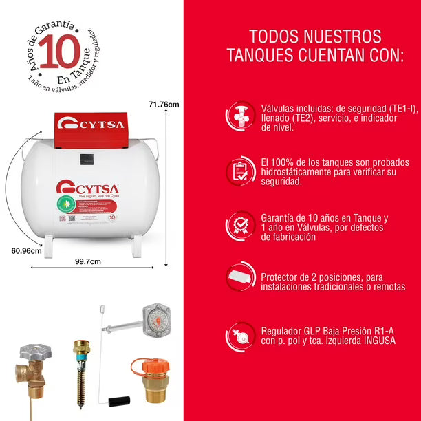 Tanque Estacionario 180lt