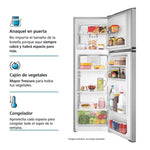 Refrigerador Automático 10" 250 L Inox Mate Mabe - RMA250PVMRM0
