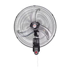 VENTILADOR PARED MYTEK 3420 20 PUL OSILATORIO 3 VEL negro