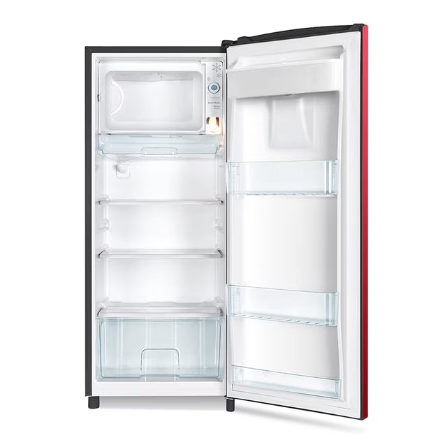 Refrigerador Hisense 7 Pies Cúbicos Rojo con Despachador RR63D6WRX