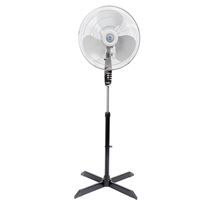 Ventilador de pedestal MAN VPG-0018 gris de 18"