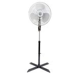 Ventilador de pedestal MAN VPG-0018 gris de 18"