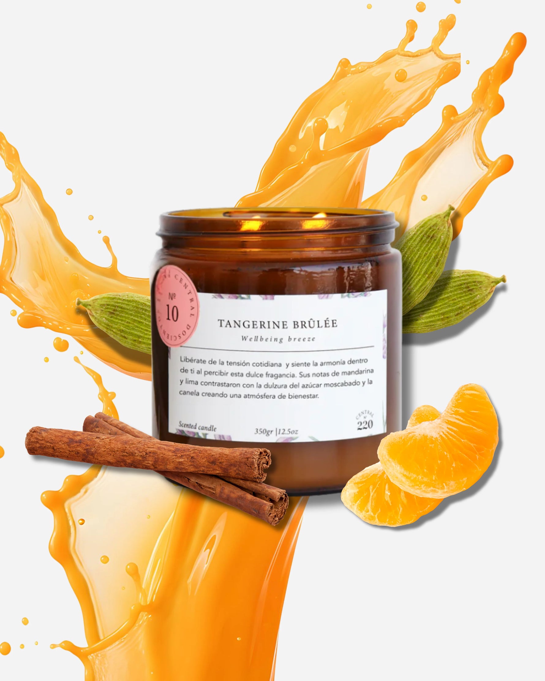 Vela Aromatica Chica 100gr