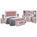 Recamara melany 6 pz king size