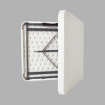 Mesa Plegable Verona Portafolio 1.20 m Blanco