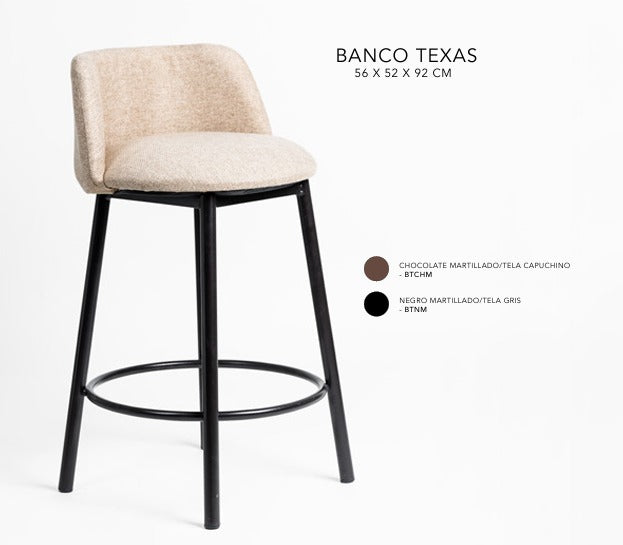 Banco para barra texas chocolate