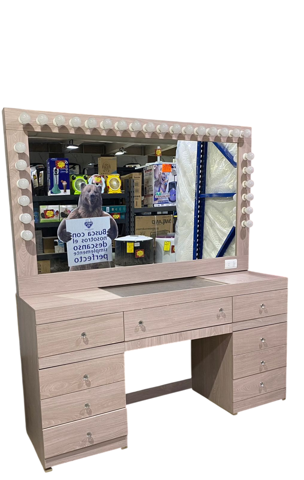 Vanity gigante 9 cajones