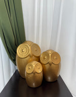 Ceramica Familia de Búhos