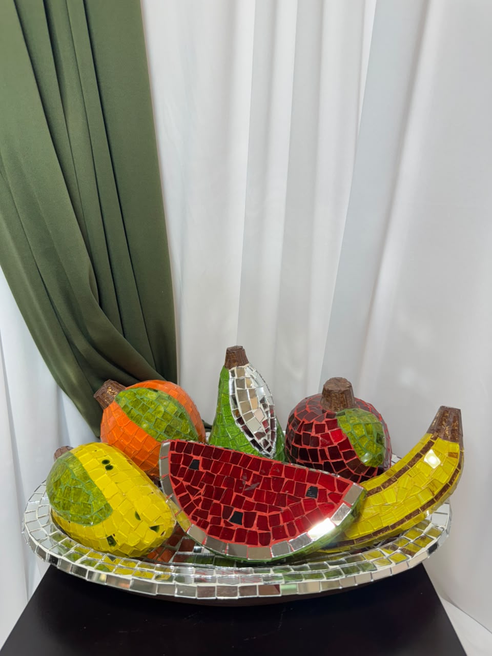 Ceramica Frutero de 7 pz con Detalles