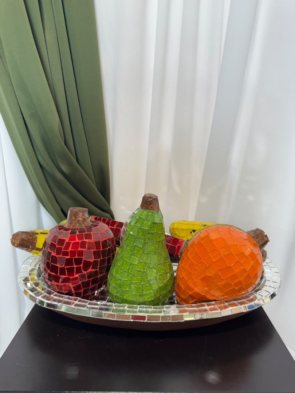 Ceramica Frutero de 7 pz con Detalles