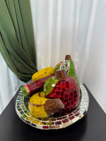 Ceramica Frutero de 7 pz con Detalles