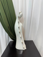 Ceramica Virgen María con Soporte