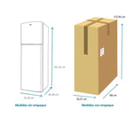Refrigerador Automático 10" 250 L Inox Mate Mabe - RMA250PVMRM0