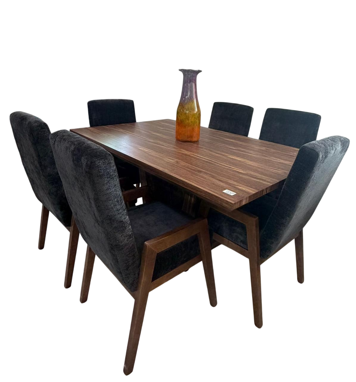 Comedor Nogal 6 Sillas Yoba