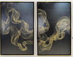 Cuadro de Oleo 120x120 cm 2pz