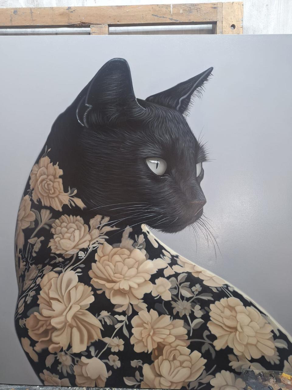 Cuadro de Oleo 120x120 cm 2pz