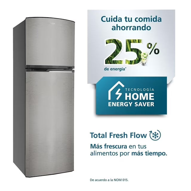 Refrigerador Automático 10" 250 L Inox Mate Mabe - RMA250PVMRM0